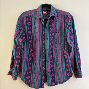 Rebels New York Multicolor Geometric Shirt